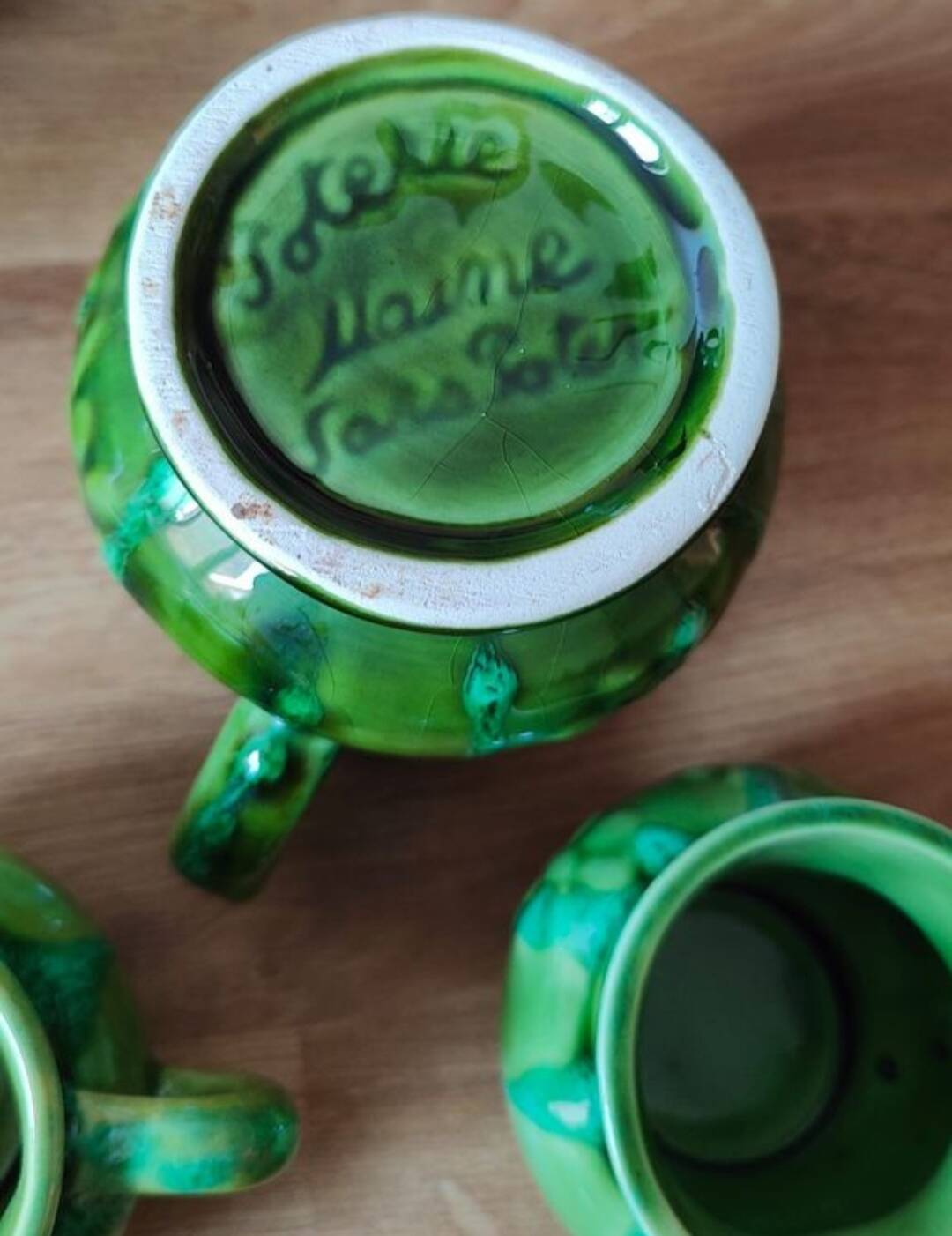 Coffee service Porterie Main Sars - Poteries 1862