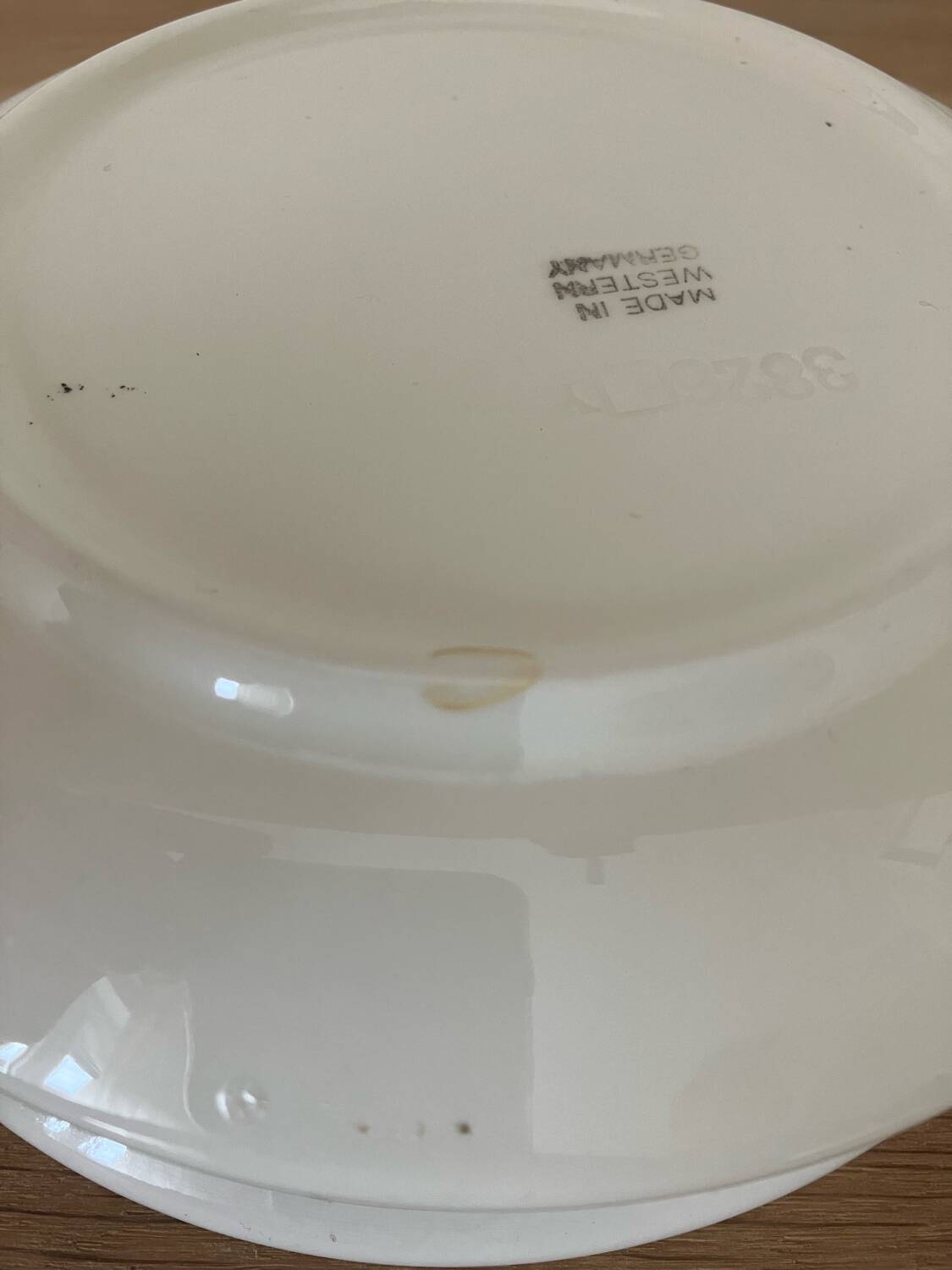 Vintage-Service of 6 cups with saucers-Chalet theme-West Germany