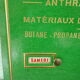 Advertising poster "the reunis chantiers" by the designer ets Bouche & Valletton 1958