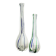Paire de vases en verre de Murano par Archimède Seguso pour MCM Vintage des années 70