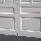 Old woodwork molded door