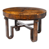 1930s art deco extendable log table
