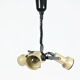 1970s space age pendant lamp Richard Essig Besigheim, Germany