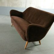 Lounge sofa 2 armchairs organic year 50