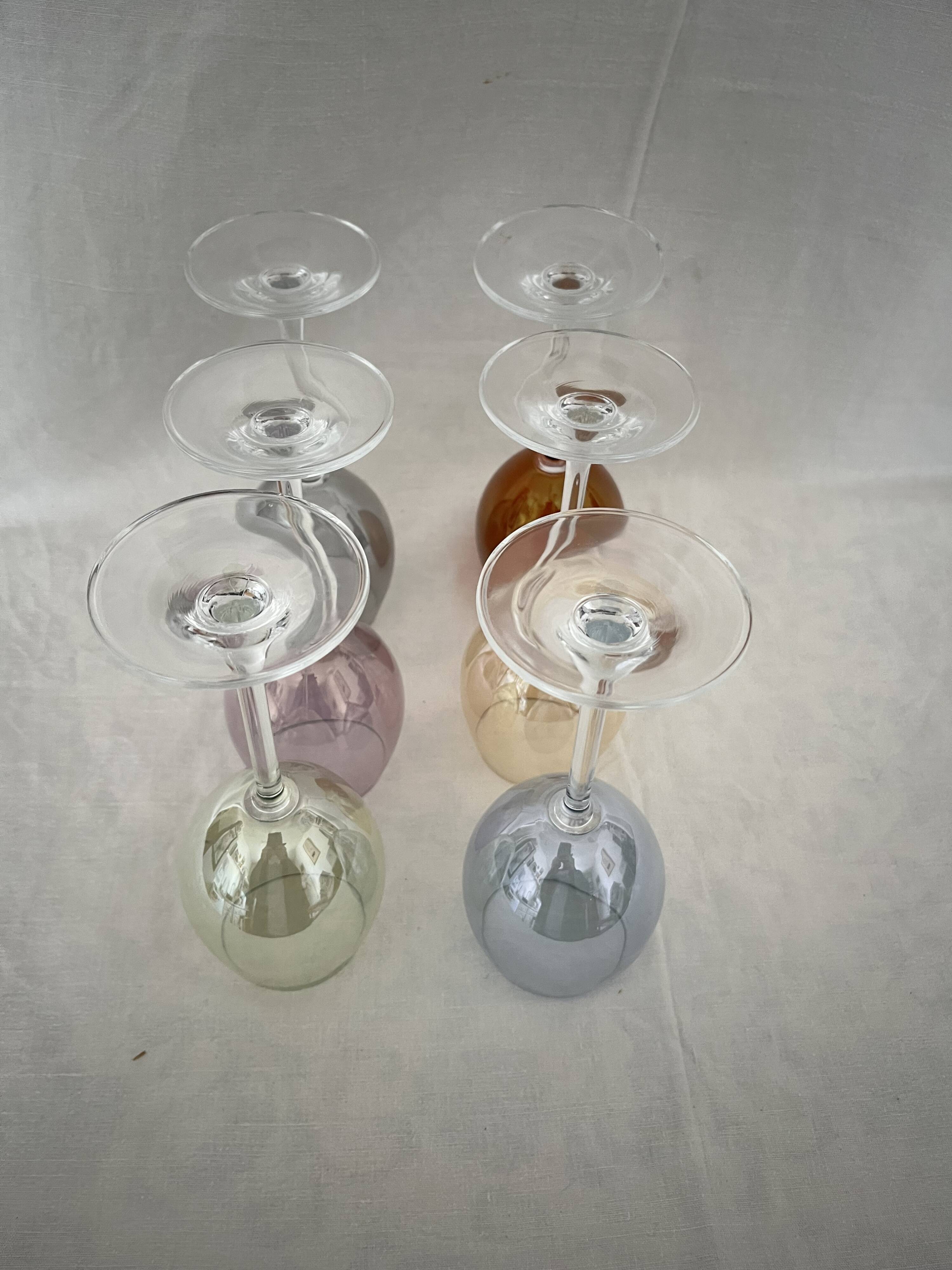 Baccarat crystal wine glasses