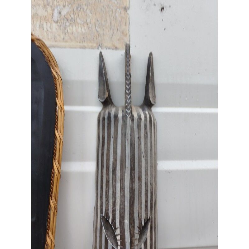 3 wooden masks from Africa