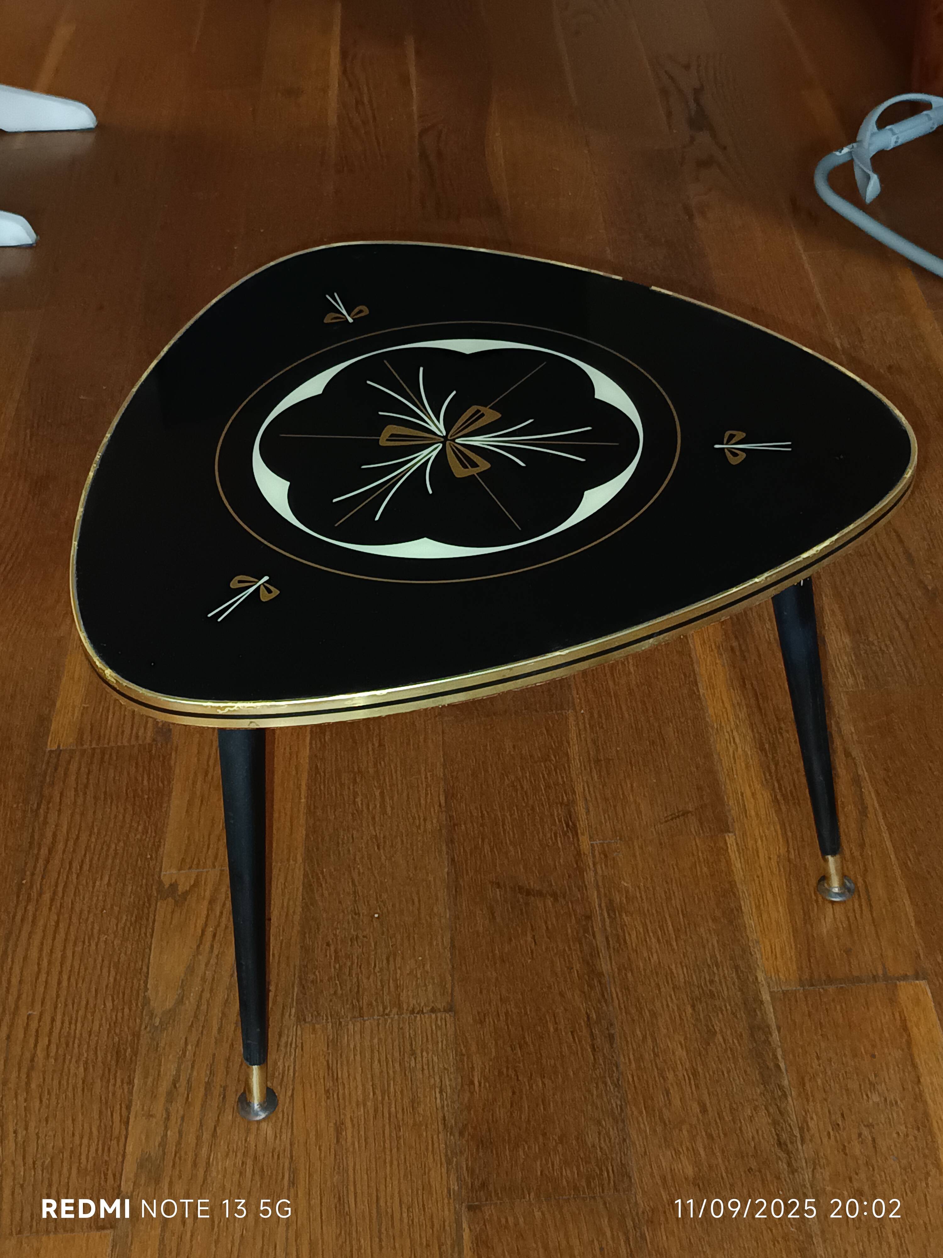 Tripod coffee table, 1960s