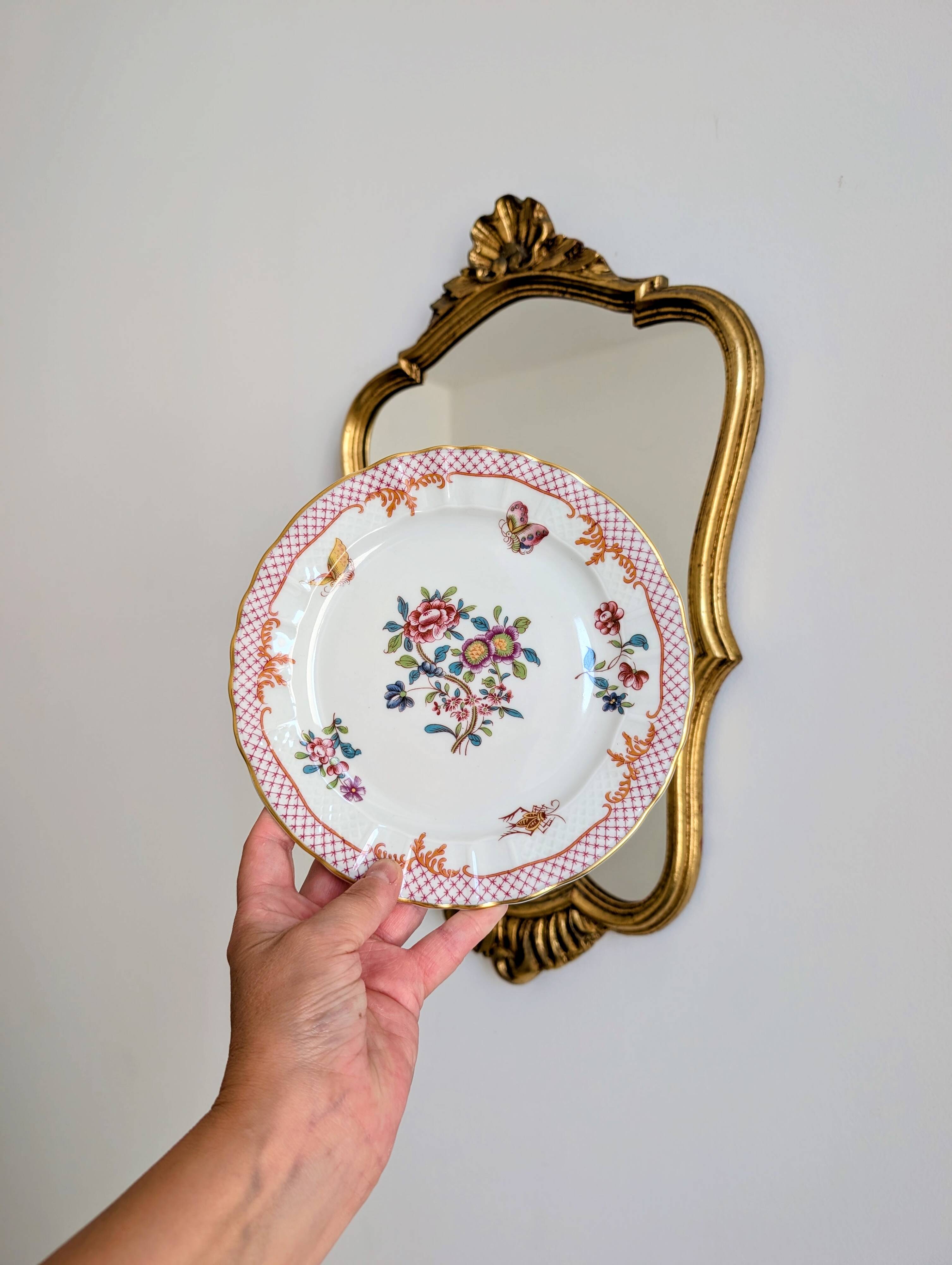 Set of 10 dessert plates Bernardaud Limoges – Compagnie des Indes