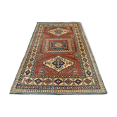 Tapis afghan Kazak 205x132 cm