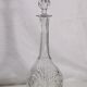 Cut crystal carafe from Saint-Louis, Chantilly model, no. 228, France.