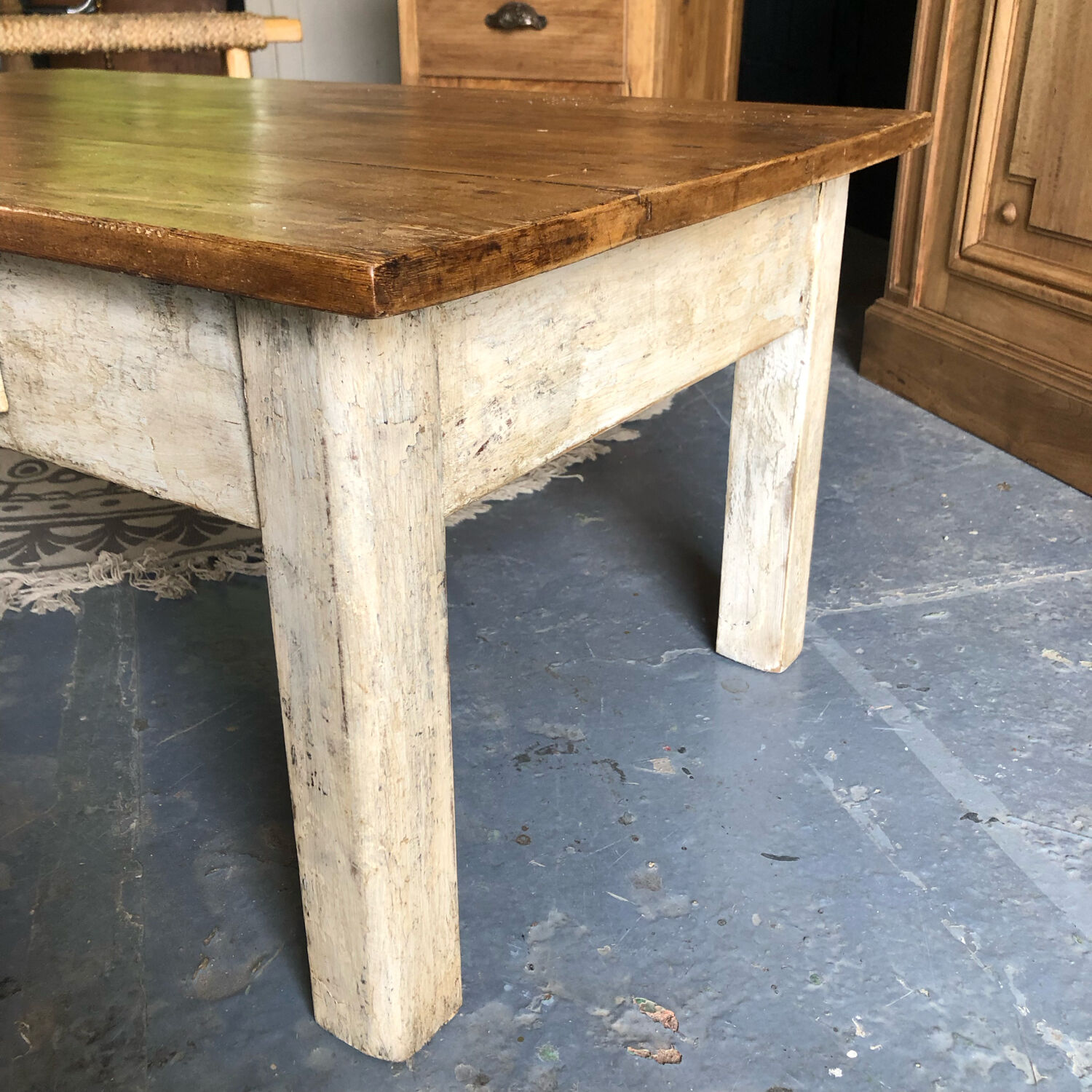 Farmhouse coffee table