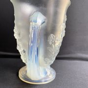 Large vase with 2 Art Deco handles signed Verlys