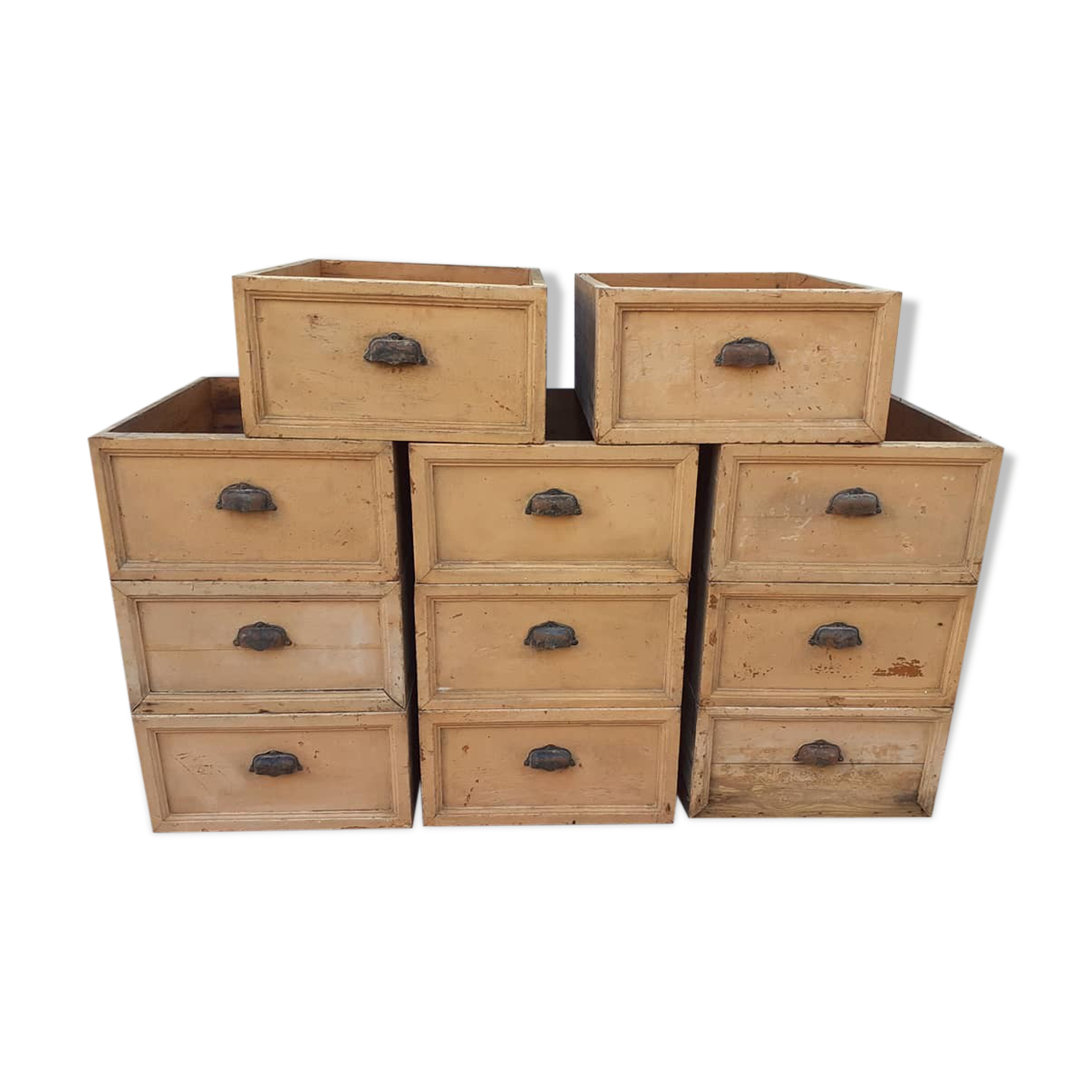 Countertop furniture 11 drawers