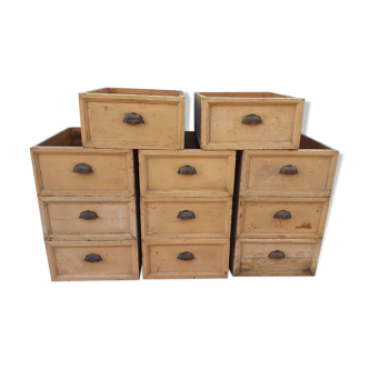Countertop furniture 11 drawers