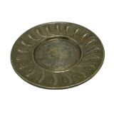 Rococo butter dish, glass, Germany, 19th century