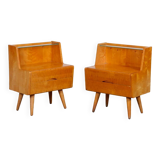 Pair of vintage bedside tables dating from the 1960s