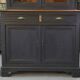 2-part, 2-door, 2-drawer pine sideboard from the 1900s