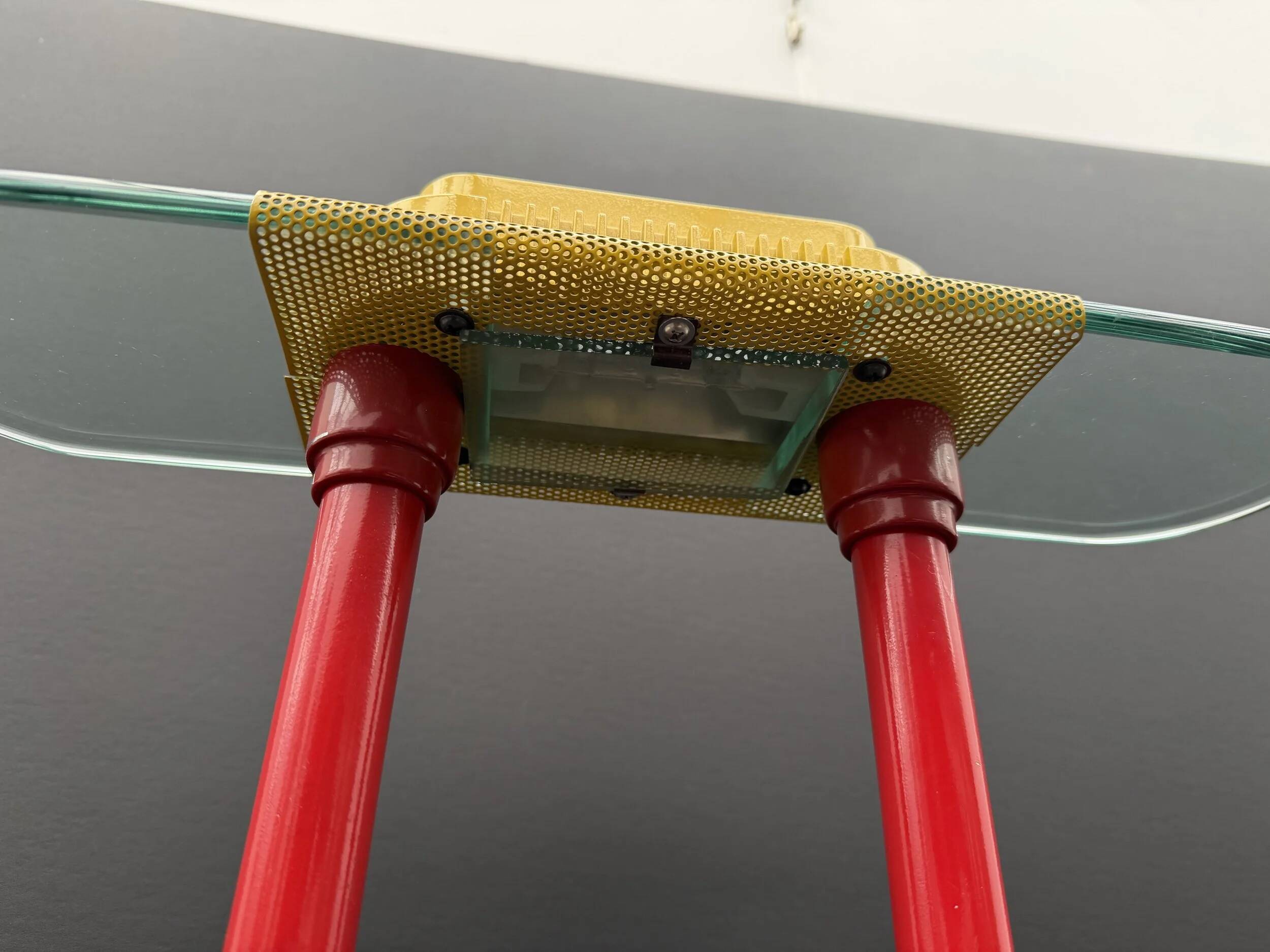 Memphis style lamp by Robert Sonneman for George Kovacs, 1980