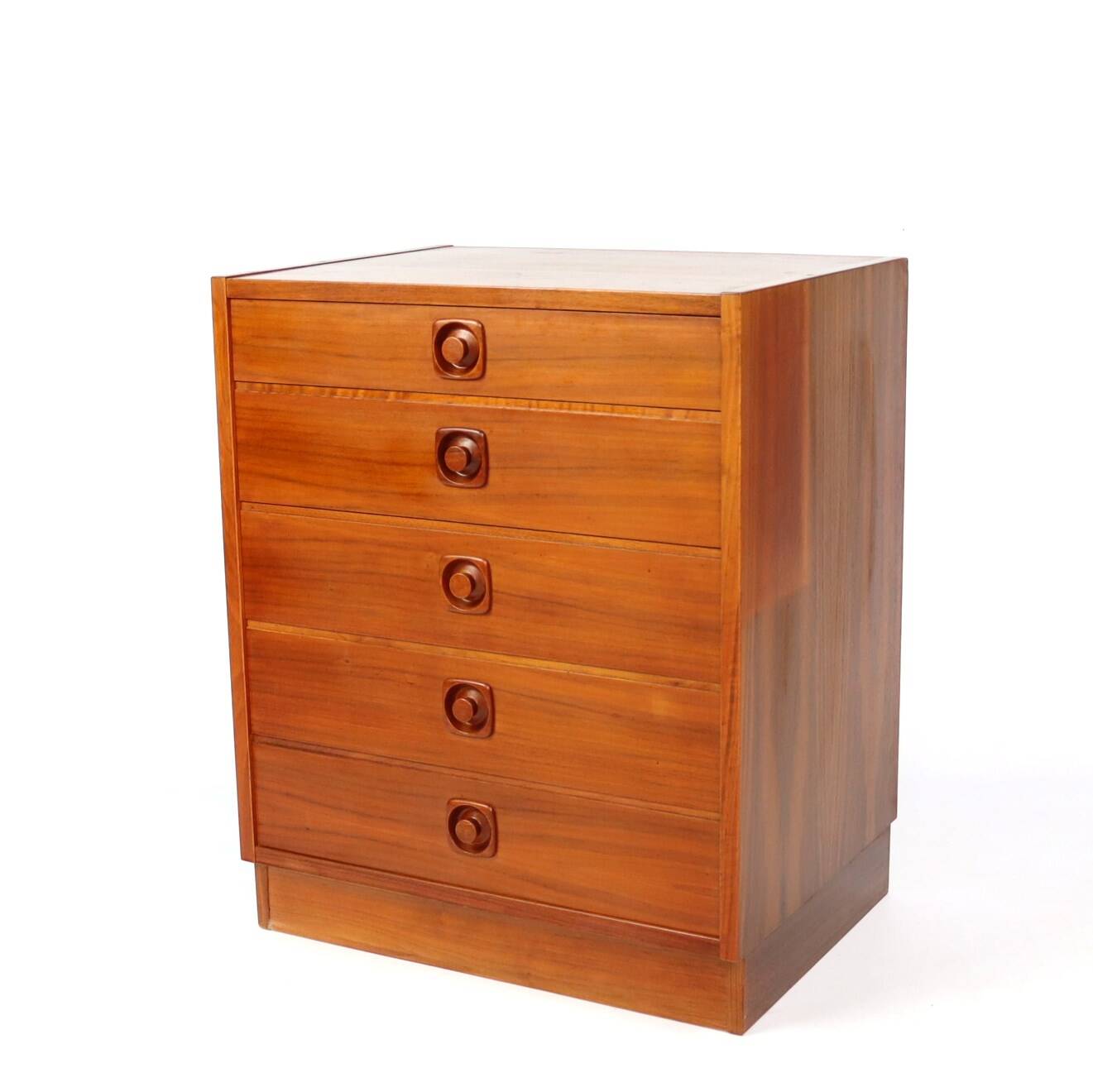 Commode cinq tiroirs années 70