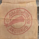 Ancient canvas bag