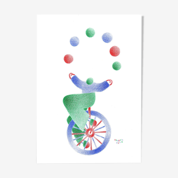 Circus - illustration originale