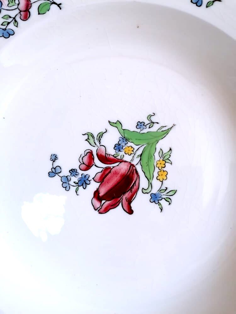 Gien earthen earthenware dish lorraine model