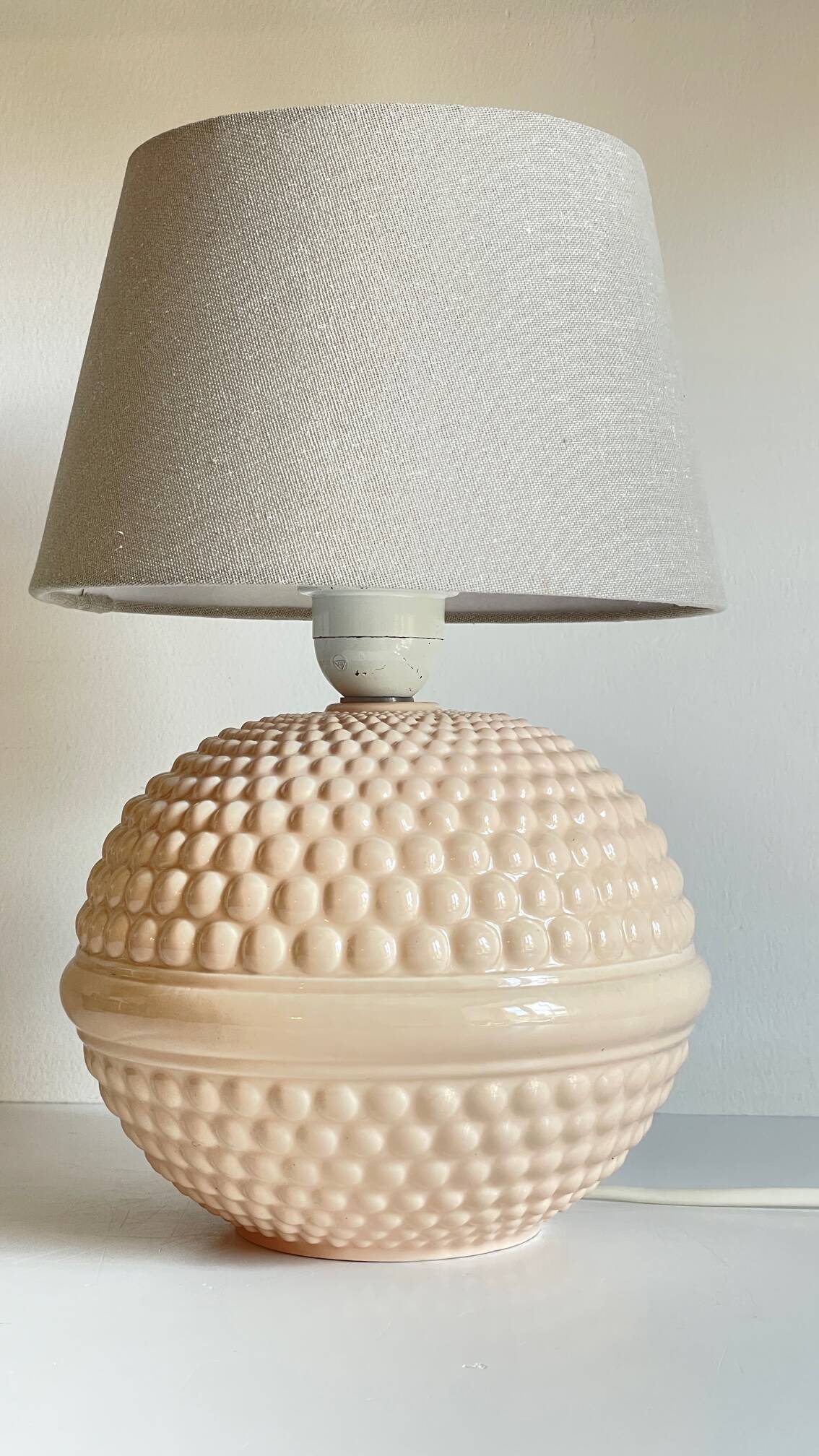 Vintage ceramic lamp