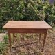 Small table in raw oak