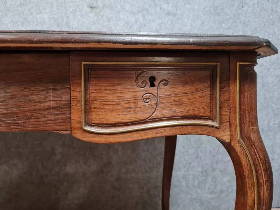 Louis XV style double-sided desk in rosewood circa 1850