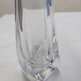Daum crystal soliflore signed