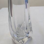 Daum crystal soliflore signed