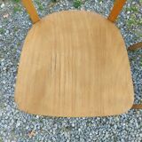 3 bistro chairs, light colour