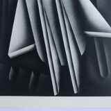 Set of 4 original lithographs by Jacques Poli, 1978. The Fire x 4.