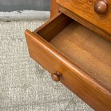 Set of chest of drawers and bedside tables in solid oak – European manufacturing