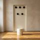 Mid-Century Modern Double-Sided Hall Stand with Mirror & Coat Hooks, 1960s, Europe