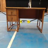 Rattan desk