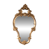 Antique gold baroque mirror 60 x 48cm