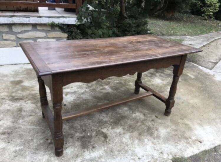 Old farmhouse table