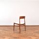 Danish Teak Dining Chairs by Henning Kjærnulf for Korup Stolefabrik, 1960s, Set of 4