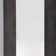 Cast Aluminum Mirror by Lorenzo Burchiellaro, Italy, 1970s