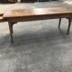 19th oak farm table