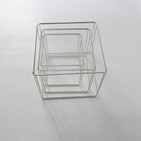 Set of three nesting tables designed by Max Sauze in the 1970s