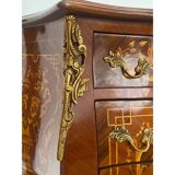Mid 20th century italian inlaid bedside table