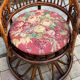 Emmanuelle rattan armchair Peacock 1960
