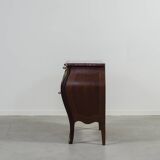 French mahogany veneer chest of drawers from the 1930's