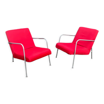 Pair of vintage Ikea armchairs model PS