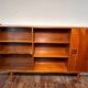 Mid century retro vintage teak bookcase sideboard