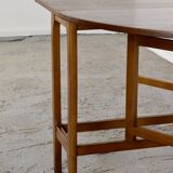 Table à abattants en teck du milieu du siècle. Style vintage moderne/rétro/danois.