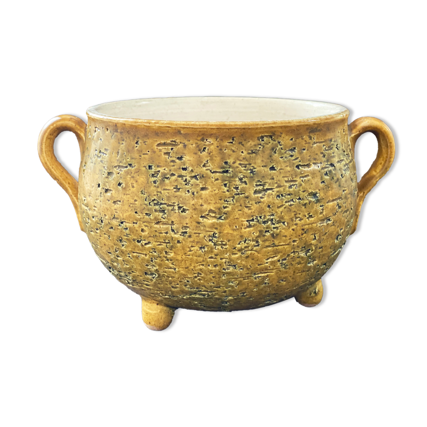 Vintage ceramic planter / flower pot / bowl