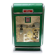 Green Dandy Mate Silvia Musical Gas Table Lighter with Engraved Design